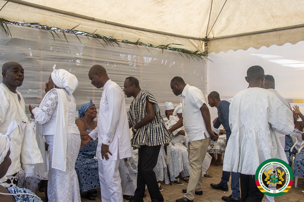 Deputy Minister Pays Glowing Tribute to Late Nuumo Obroni Yemo VII